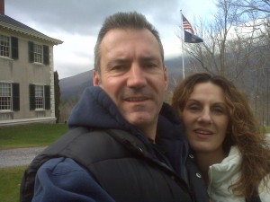 Bob + Tash at Hildene