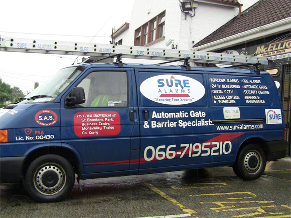 Security Vehicle Advertising